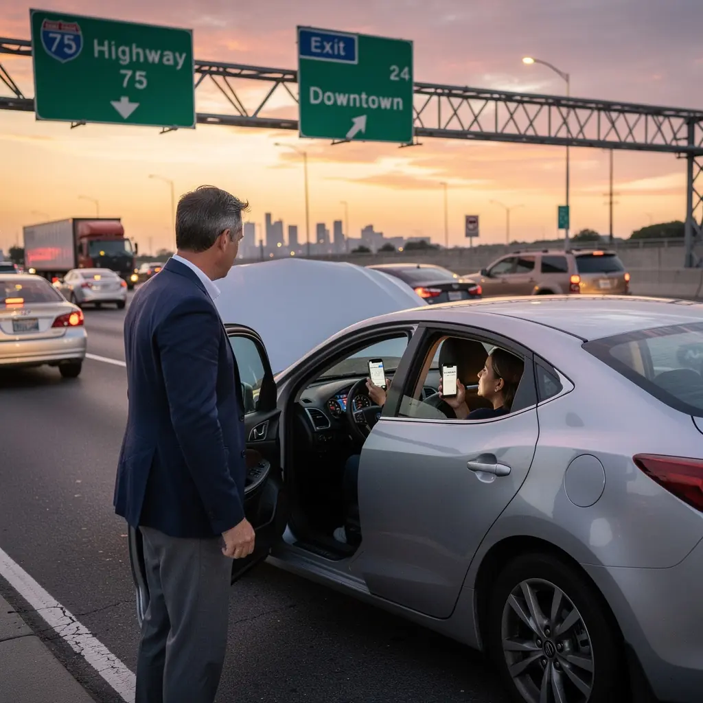 Ilustracja przedstawiająca różne pojazdy, które mogą być objęte ubezpieczeniem odpowiedzialności cywilnej.